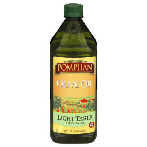 Pompeian Olive Oil, Light Taste