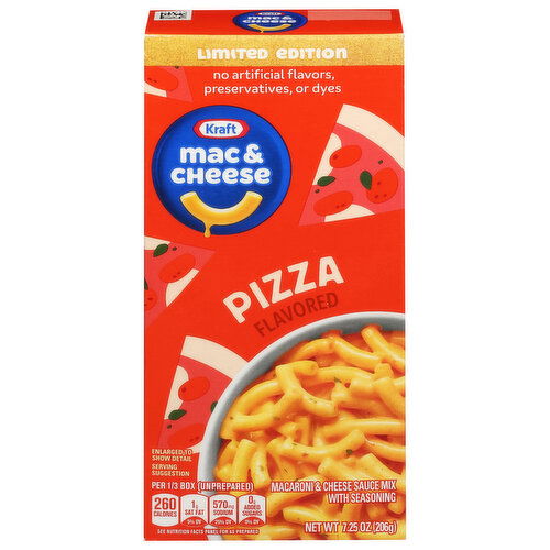 Kraft Pizza Macaroni & Cheese Sauce Mix