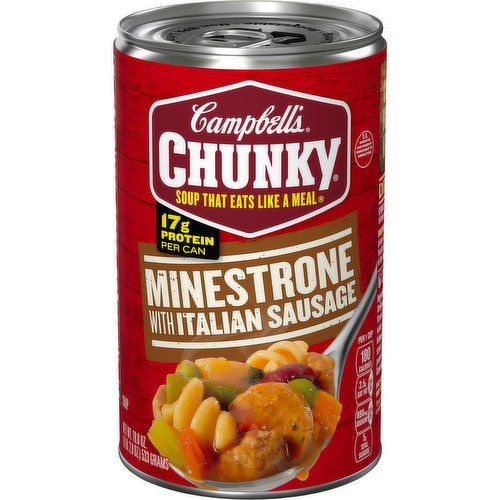 Campbell's® Chunky® Minestrone Soup with Italian Sausage