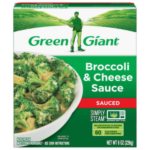 Green Giant Broccoli & Cheese Sauce, Sauced