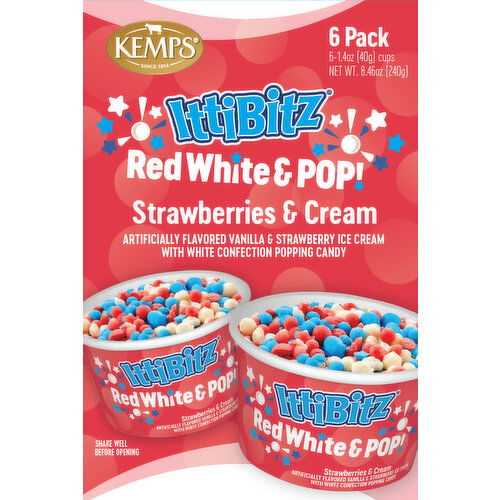 ittiBitz Kemps IttiBitz Red White & Pop