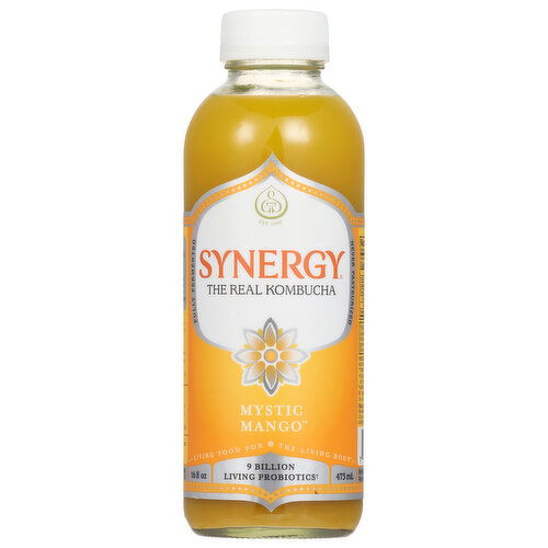 Synergy Kombucha, Mystic Mango