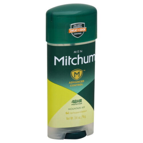 Mitchum Anti-Perspirant & Deodorant, Men, Gel, Mountain Air