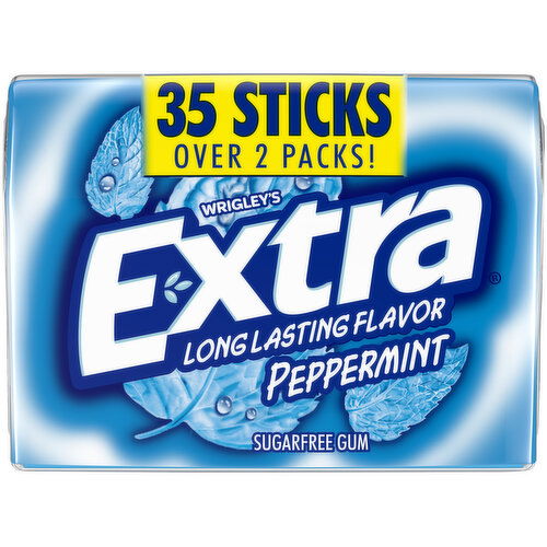 Extra EXTRA Gum Peppermint Sugar Free Chewing Gum