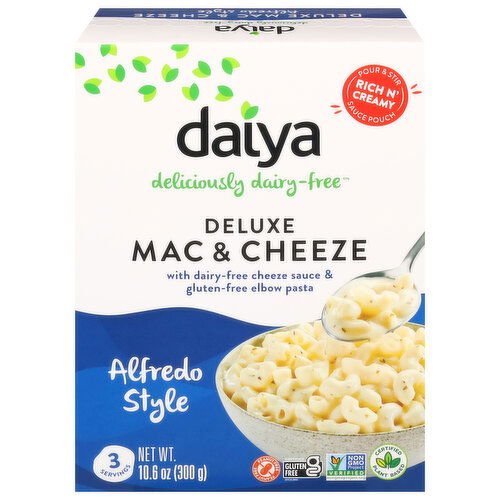 Daiya Mac & Cheeze, Alfredo, Deluxe