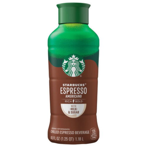 Starbucks Americano Chilled Espresso Beverage
