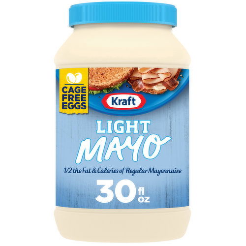 Kraft Light Mayo with One Half the Fat & Calories of Regular Mayonnaise