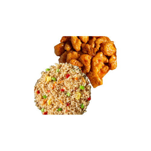 Cub Sesame Orange Chicken with Fried Rice