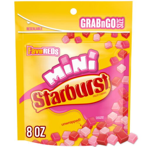 Starburst STARBURST Favereds Fruit Chewy Candy Grab N Go, 8 oz Bag