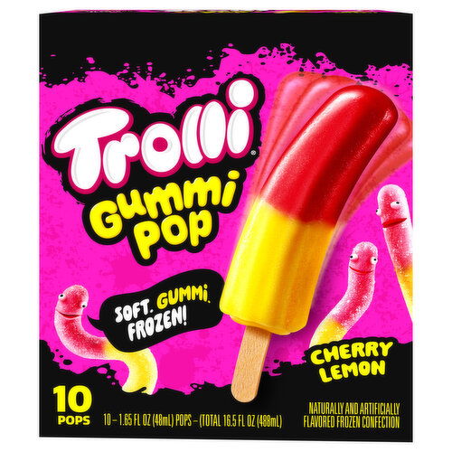 Trolli Cherry Lemon Gummi Pop