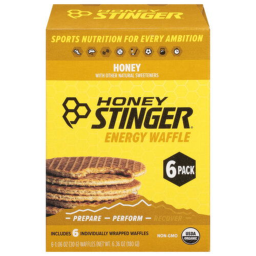 Honey Stinger Energy Waffle, Honey