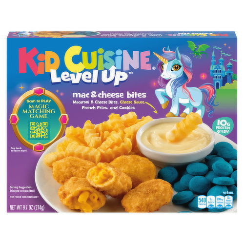 Kid Cuisine Level Up Mac & Cheese Bites