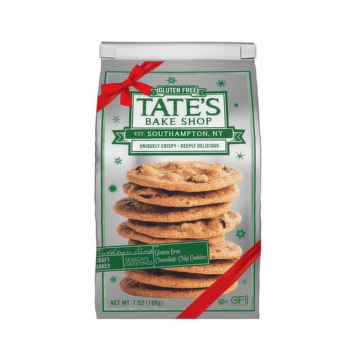 TATE'S Bake Shop Gluten Free Chocolate Chip Cookies, Gluten Free Cookies