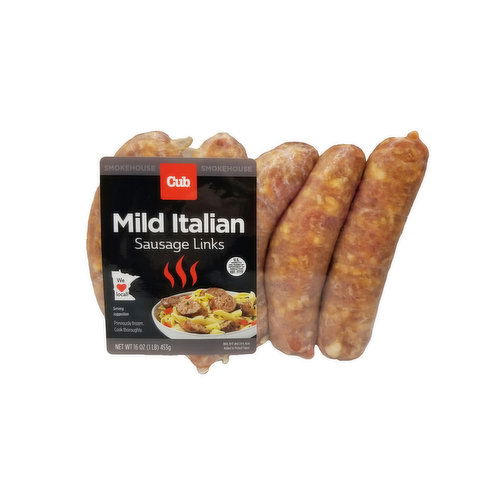 Cub Mild Italian Sausage Links