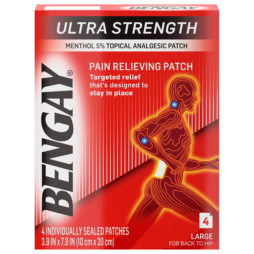 Bengay Ultra Strength Pain Relieving Patch