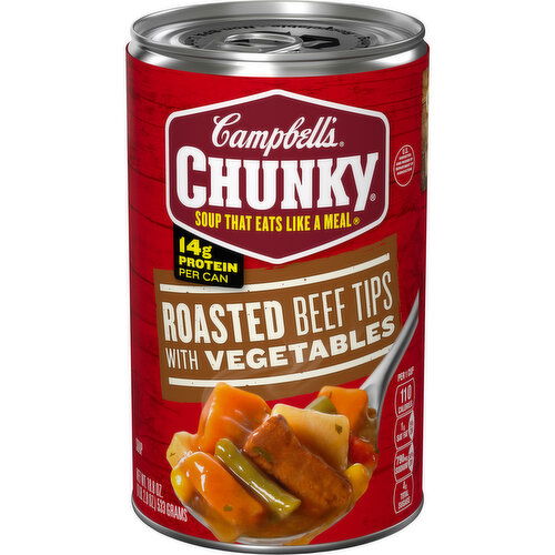 Campbell's® Chunky® Roast Beef Tips With Vegetables Soup