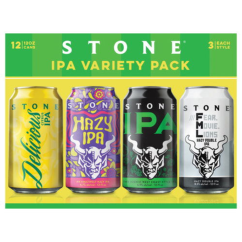 Stone Beer, IPA Variety Pack