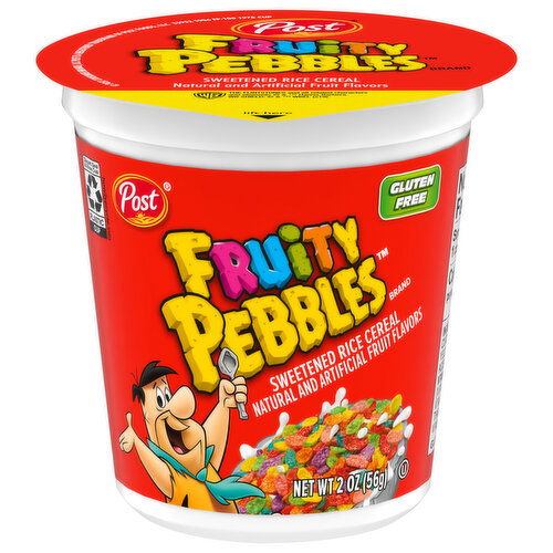 Fruity Pebbles Cereal, Gluten Free, Fruit Flavors