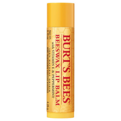 Burt's Bees Lip Balm, Beeswax