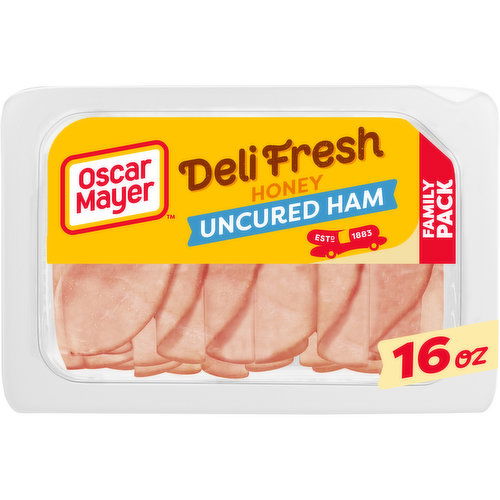 Oscar Mayer Honey Uncured Ham Sliced Lunch Meat Family Size