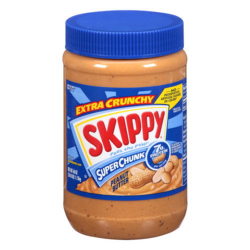 Skippy Peanut Butter, Super Chunk, Extra Crunchy