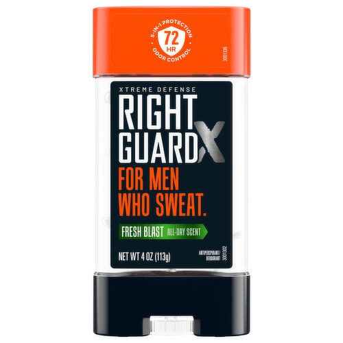 Right Guard Xtreme Defense Antiperspirant/Deodorant, Fresh Blast