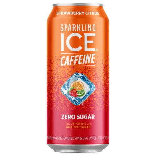 Sparkling Ice Sparkling Water, Zero Sugar, Strawberry Citrus