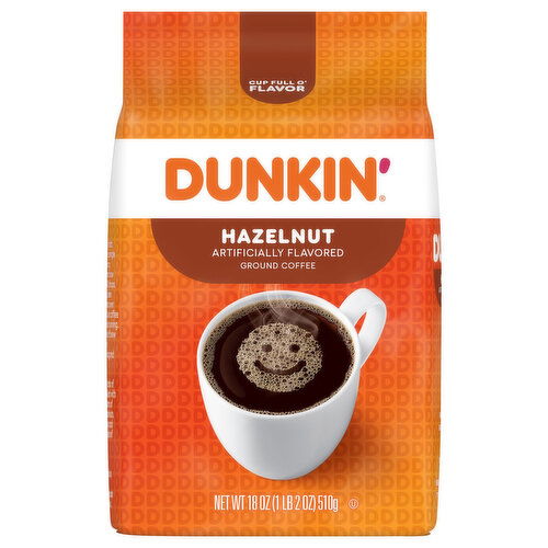 Dunkin' Coffee, Ground, Hazelnut