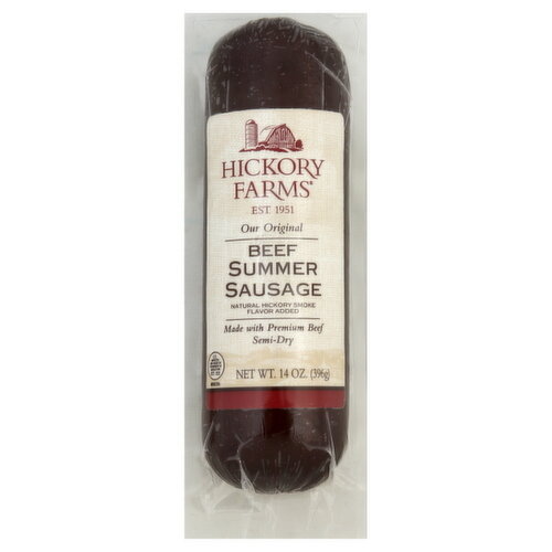 Hickory Farms Summer Sausage, Beef