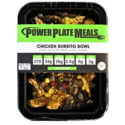 Power Plate Meals Chicken Burrito Bowl