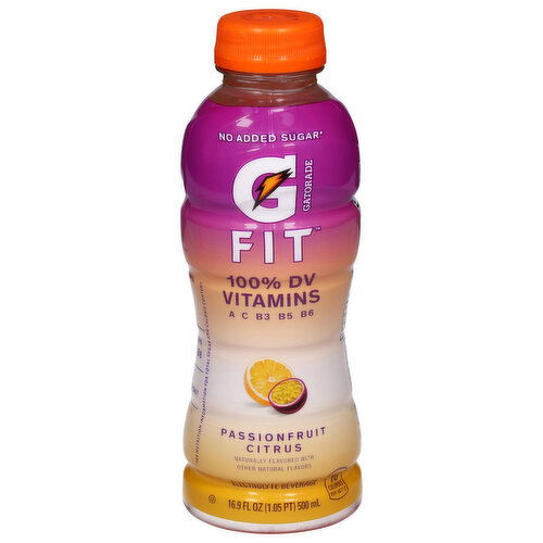 Gatorade Fit Electrolyte Beverage, Passionfruit Citrus