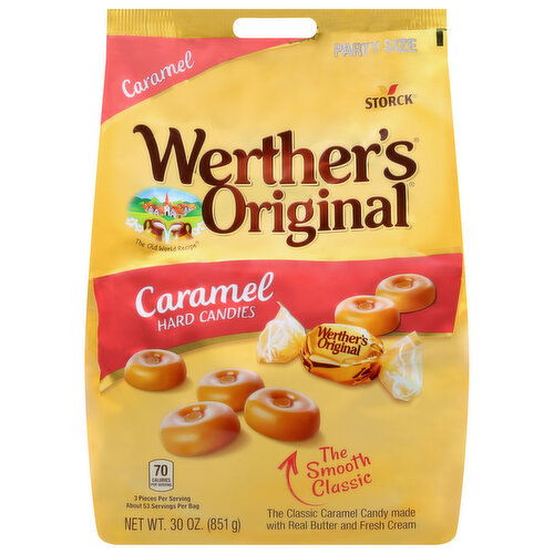 Werther's Original Caramel Hard Candies Party Size