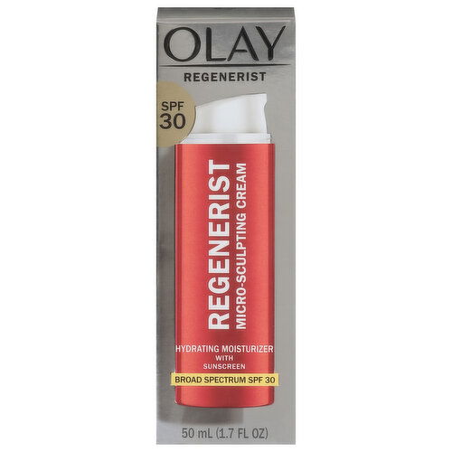 Olay Regenerist Moisturizer, Hydrating, Micro-Sculpting Cream, Broad Spectrum SPF 30