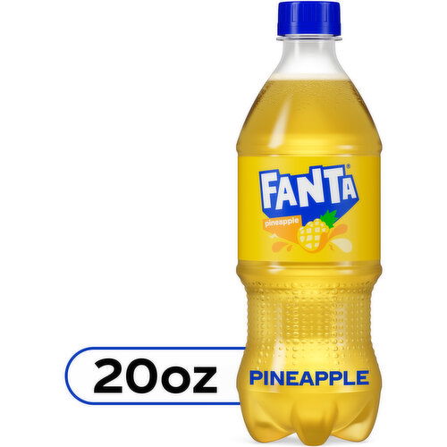 Fanta  Pineapple Soda Soft Drink