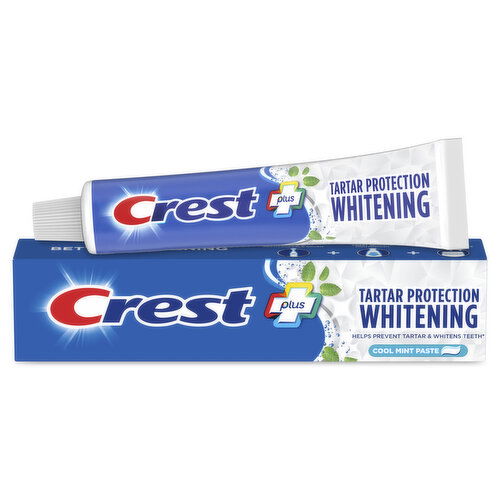 Crest Whitening Tartar Protection Toothpaste, Cool Mint