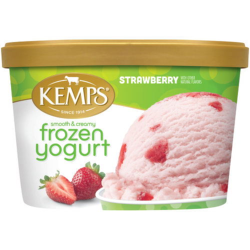 Kemps Strawberry Frozen Yogurt