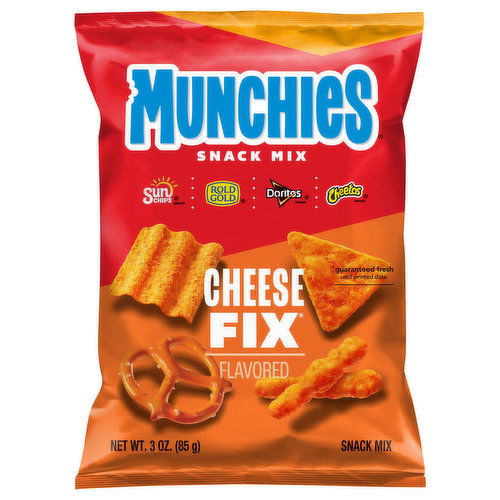 Munchies Snack Mix, Cheese Fix Flavored