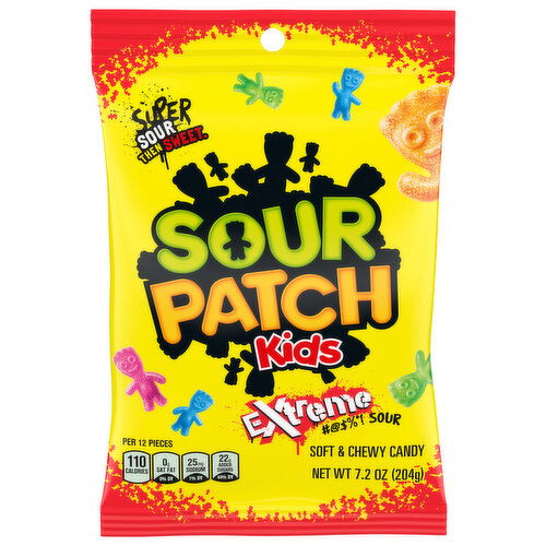 Sour Patch Kids Soft & Chewy Extreme Sour Candy
