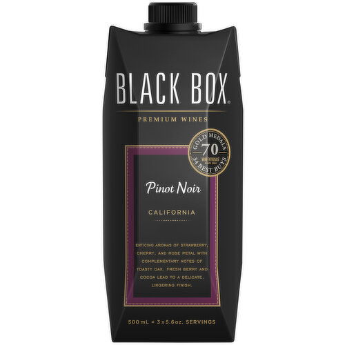 Black Box Pinot Noir Red Wine 500ml Tetra