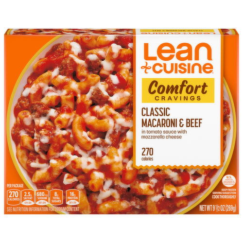 Lean Cuisine Comfort Cravings Macaroni & Beef, Classic