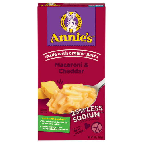 Annie's Macaroni & Cheddar