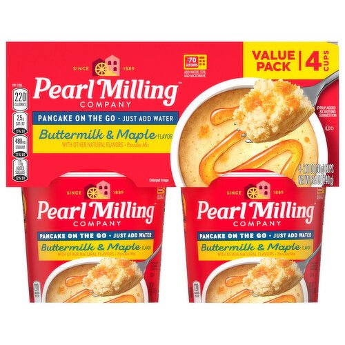 Pearl Milling Company Pancake on the Go, Buttermilk & Maple Flavor, Value Pack