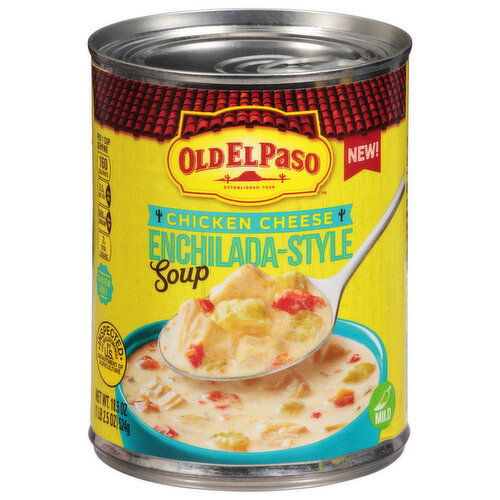 Old El Paso Soup, Chicken Cheese Enchilada-Style, Mild