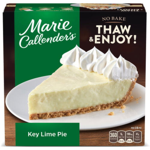 Marie Callender's Key Lime Pie Thaw & Serve Frozen Dessert