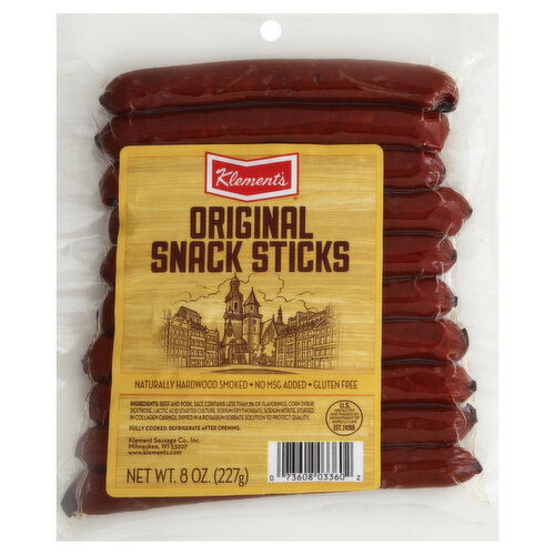 Klements Snack Sticks, Original