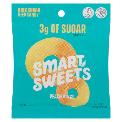 SmartSweets Candy, Peach Rings