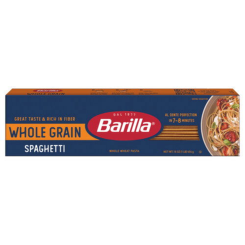 Barilla Spaghetti, Whole Grain