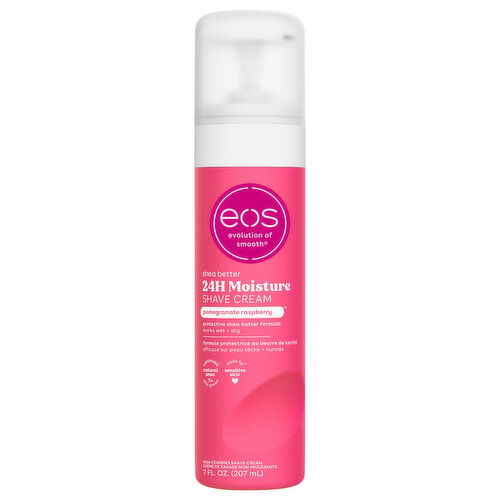 EOS Shea Better Shave Cream, Pomegranate Raspberry