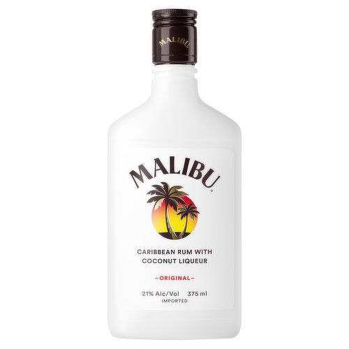 Malibu Caribbean Rum, with Coconut Liqueur, Original