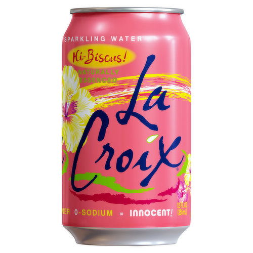 LaCroix Sparkling Water, Hi-Biscus!